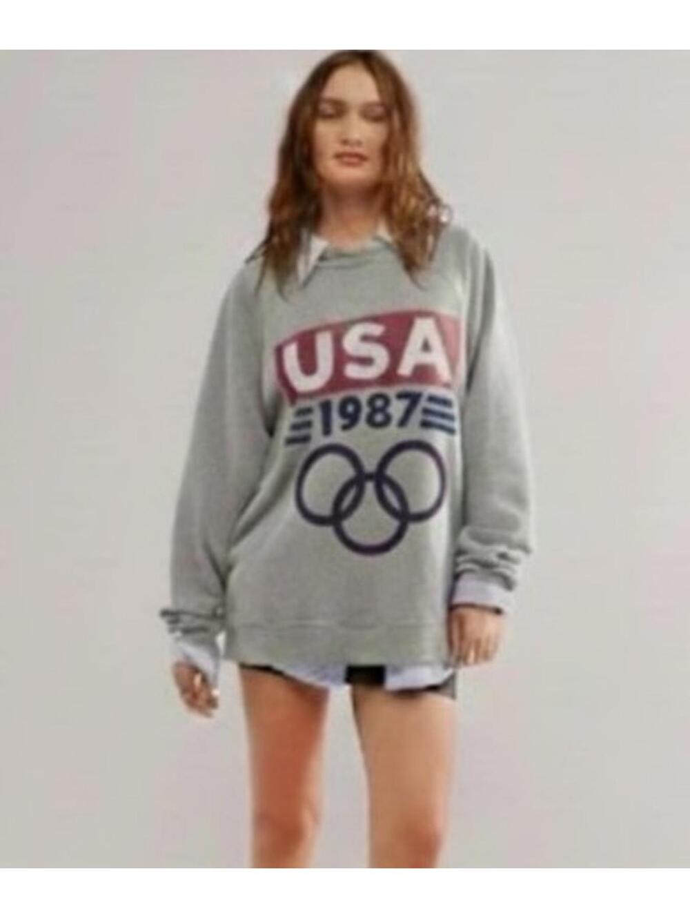 Free People x Retro Brand USA 1987 Crew
